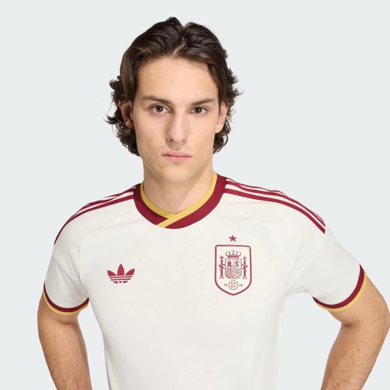 2026 Spain Away Fan Jersey (Customizable)