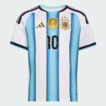 Argentina 26 Home Messi 10 Kids Fan Jersey