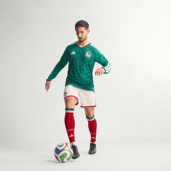 Mexico 26 Home LS Men's Authentic (Custom)