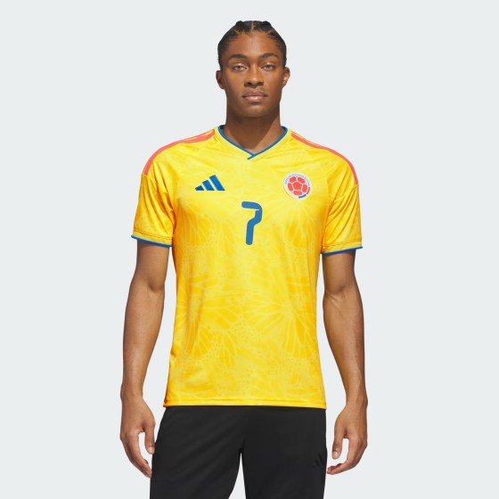 Maglia Colombia 2026 Home Edizione Giocatore (Personalizzabile)