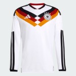 Germany 26 Home Long Sleeve Fan Version Jersey (Customizable)